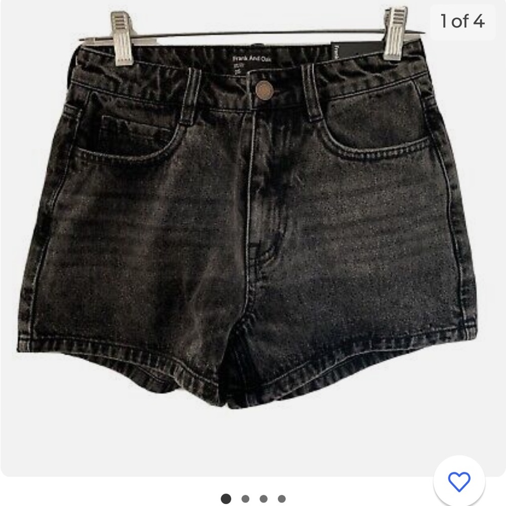 Frank and Oak Stevie Short in Black